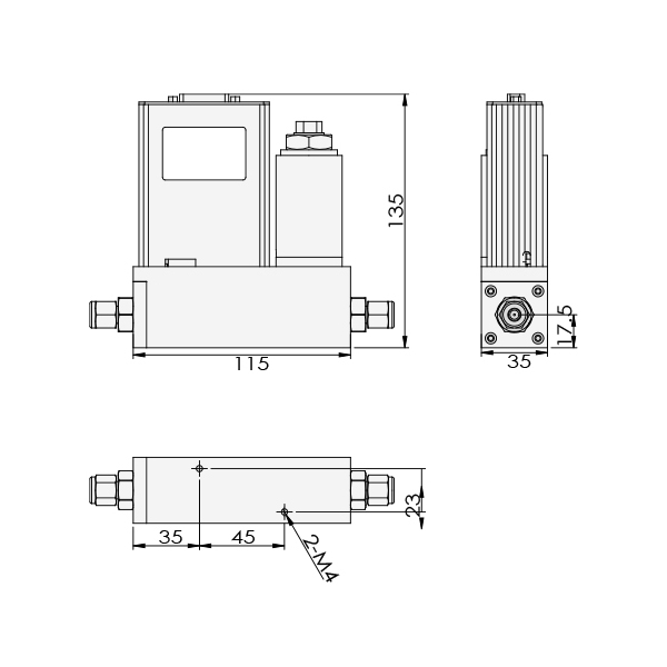 ACU10FD-MC質(zhì)量流量控制器